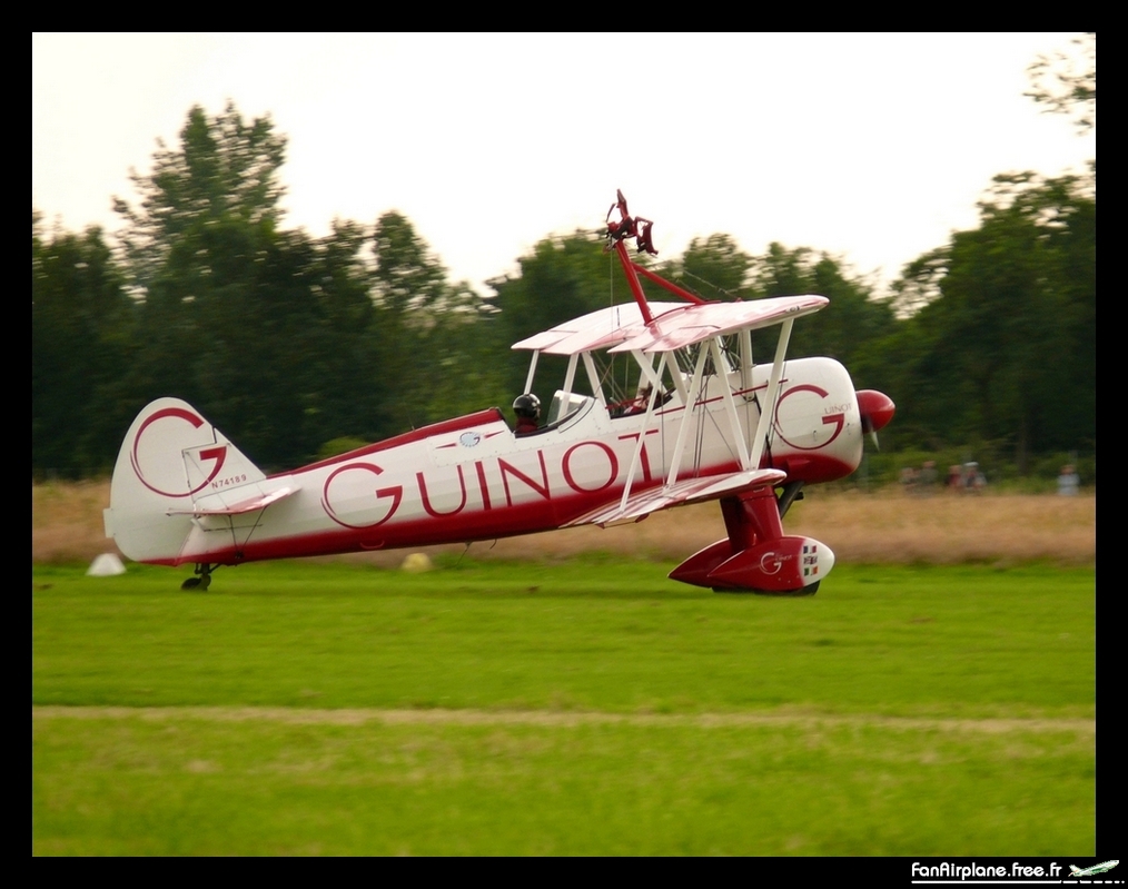 Boeing PT-17 Kaydet (A75N1) - N74189