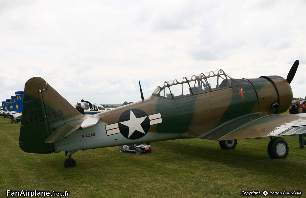 North American T-6G Texan - F-AZAU