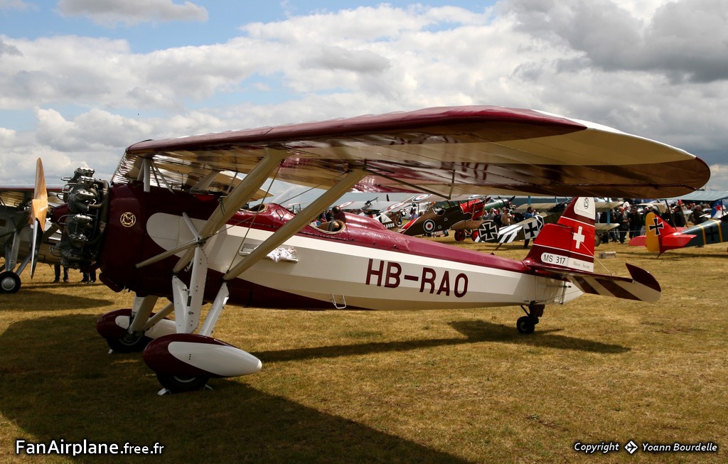Morane-Saulnier MS-317 - HB-RAO