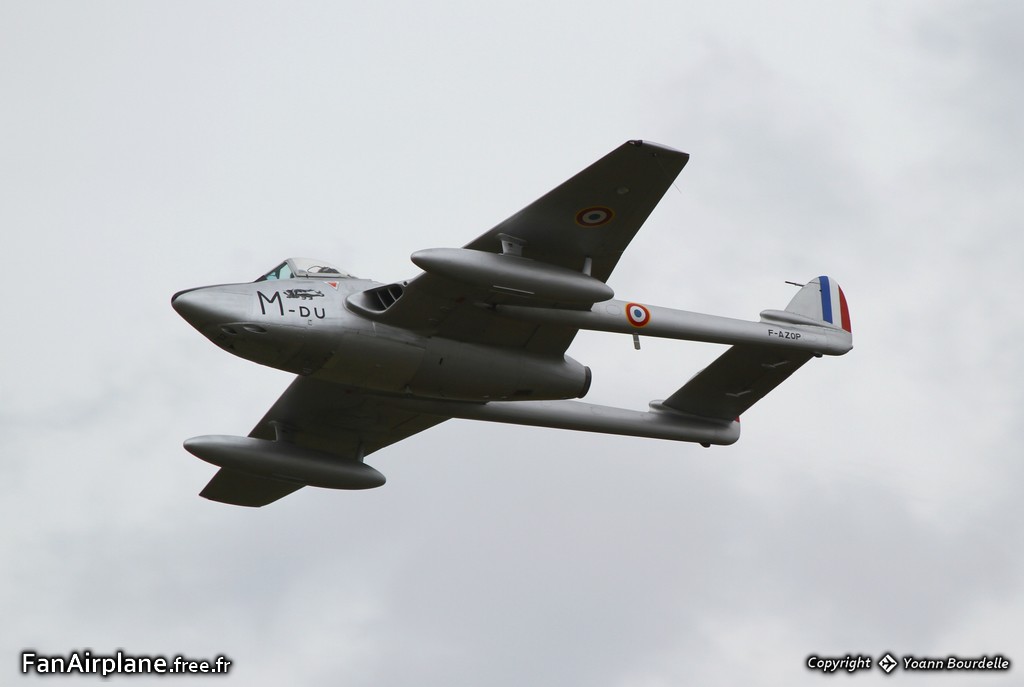 De Havilland Vampire FB6 (DH-100) - F-AZOP