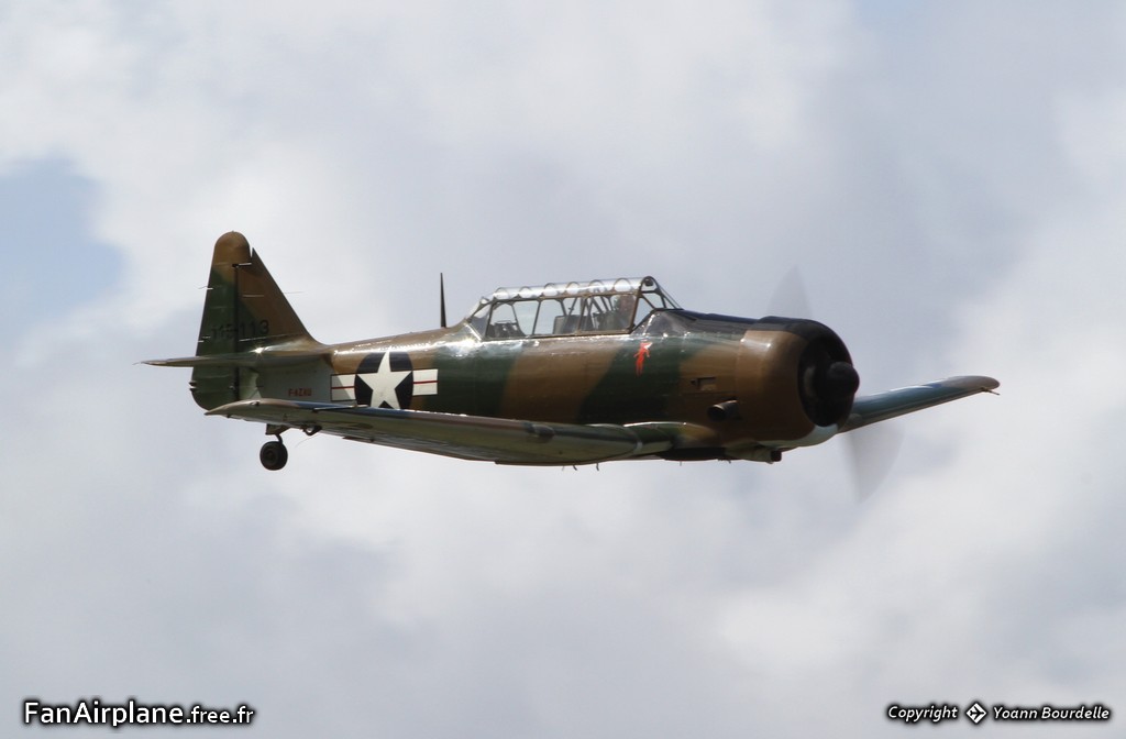 North American T-6G Texan - F-AZAU
