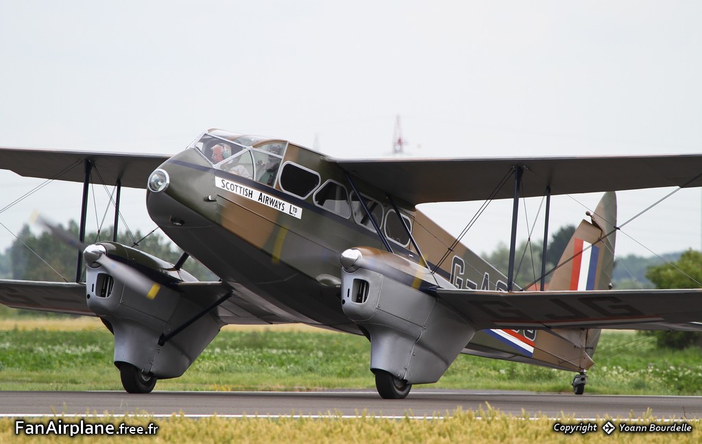 De Havilland DH-89A Dragon Rapide - G-AGJG