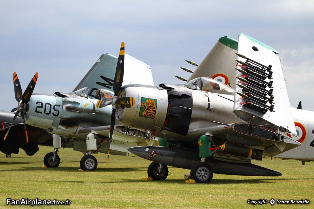 Douglas A-1D Skyraider (AD-4N) - F-AZHK