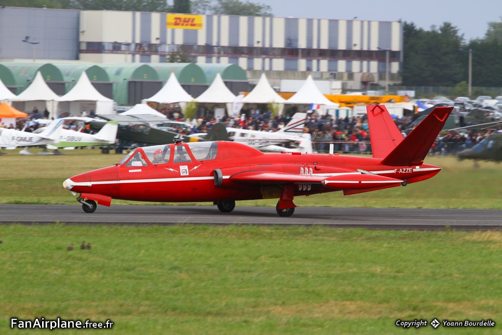 Fouga CM-170 Magister - F-AZZE