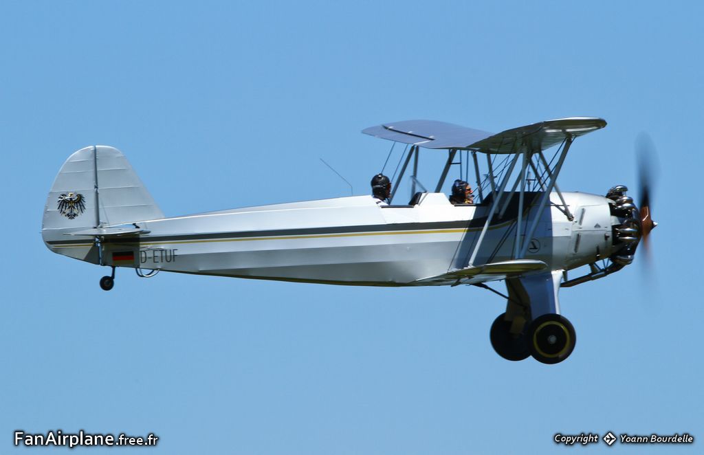 Focke-Wulf Fw-44J Stieglitz - D-ETUF