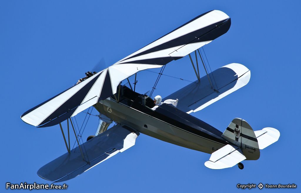 Focke-Wulf FW-44 Stieglitz - F-AZMJ