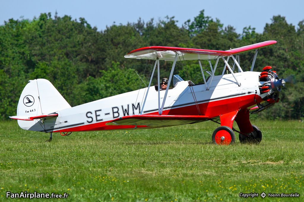 Focke-Wulf (CVV) Sk12 Stieglitz (Fw-44J) - SE-BWM