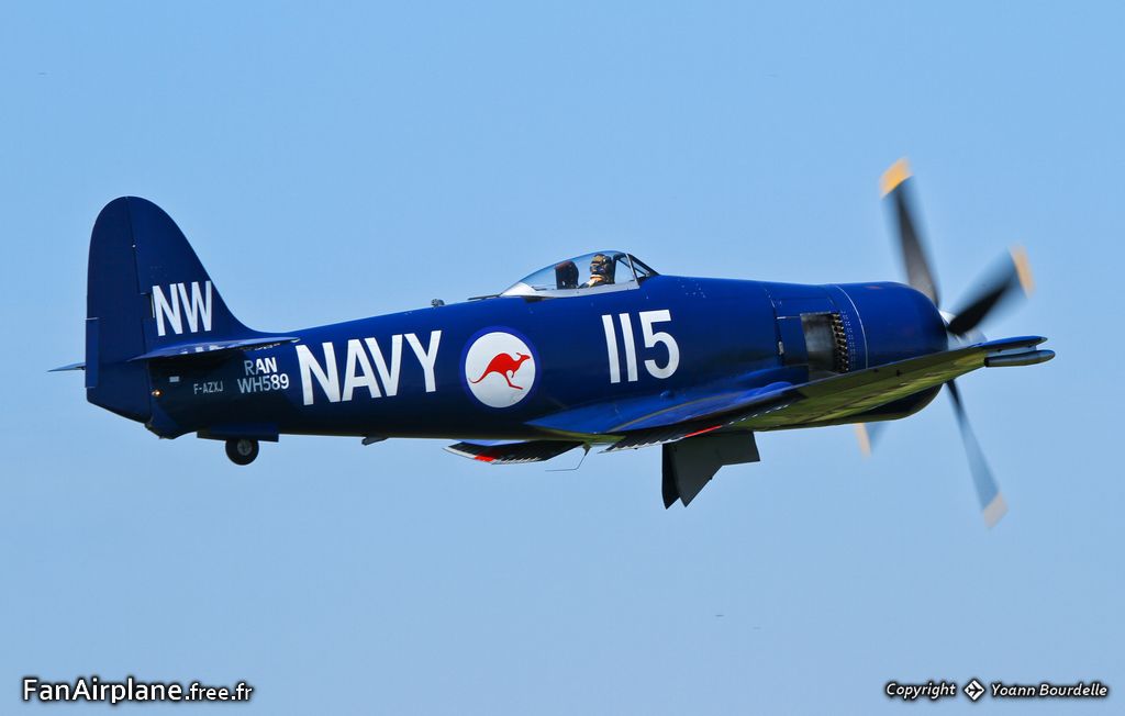Hawker Sea Fury FB MK11 - F-AZXJ