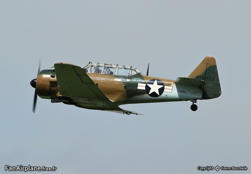 North American T-6G Texan - F-AZAU