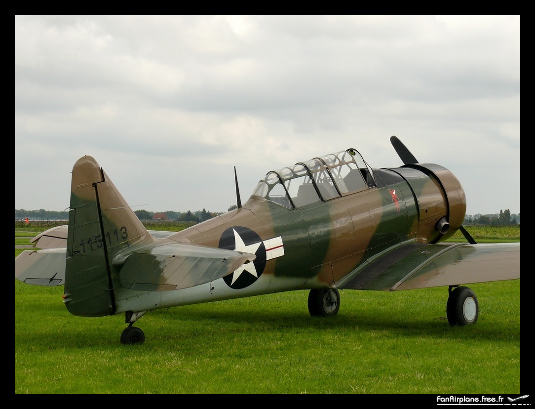 North American T-6G Texan - F-AZAU