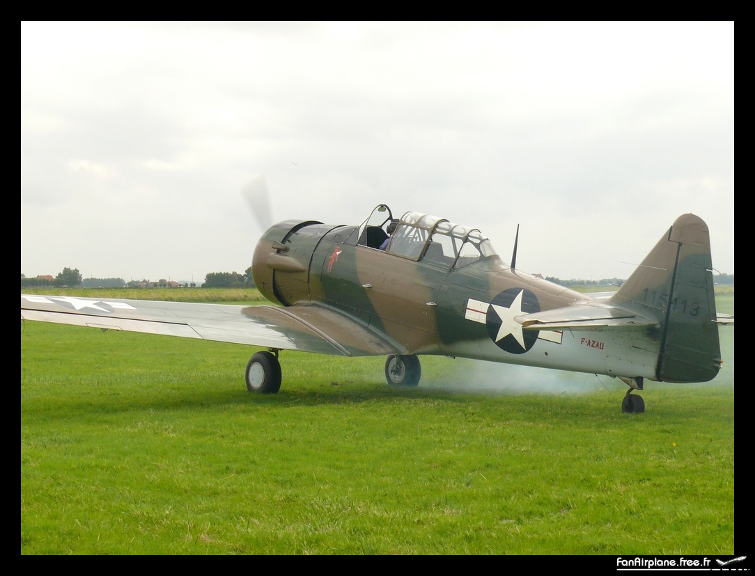North American T-6G Texan - F-AZAU