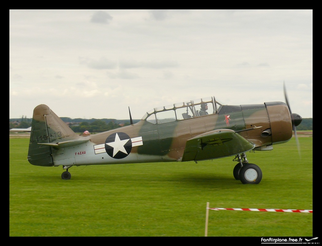 North American T-6G Texan - F-AZAU