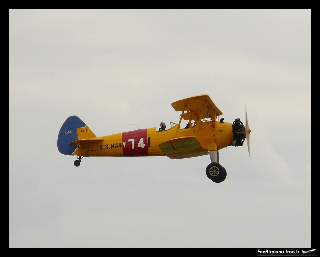 Boeing PT-13D Kaydet (E75) - F-AZJR