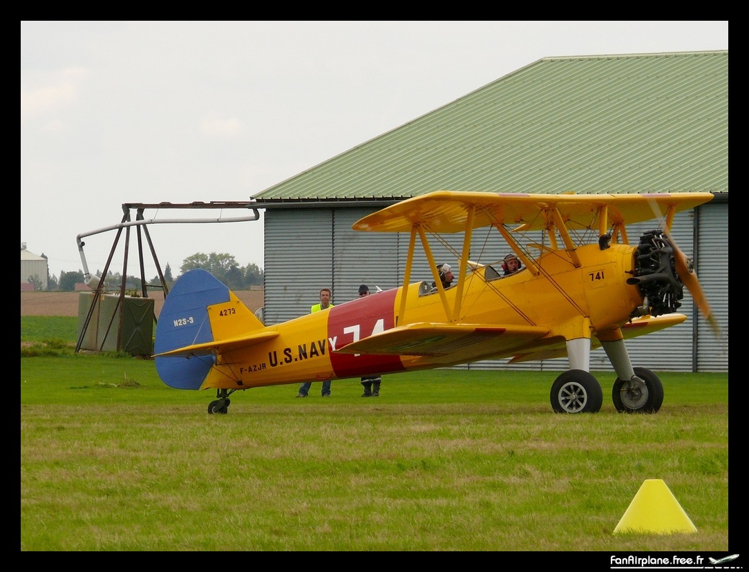 Boeing PT-13D Kaydet (E75) - F-AZJR