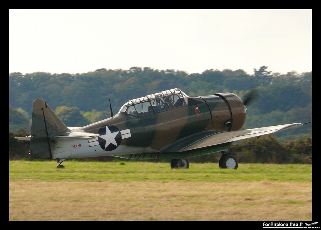 North American T-6G Texan - F-AZAU