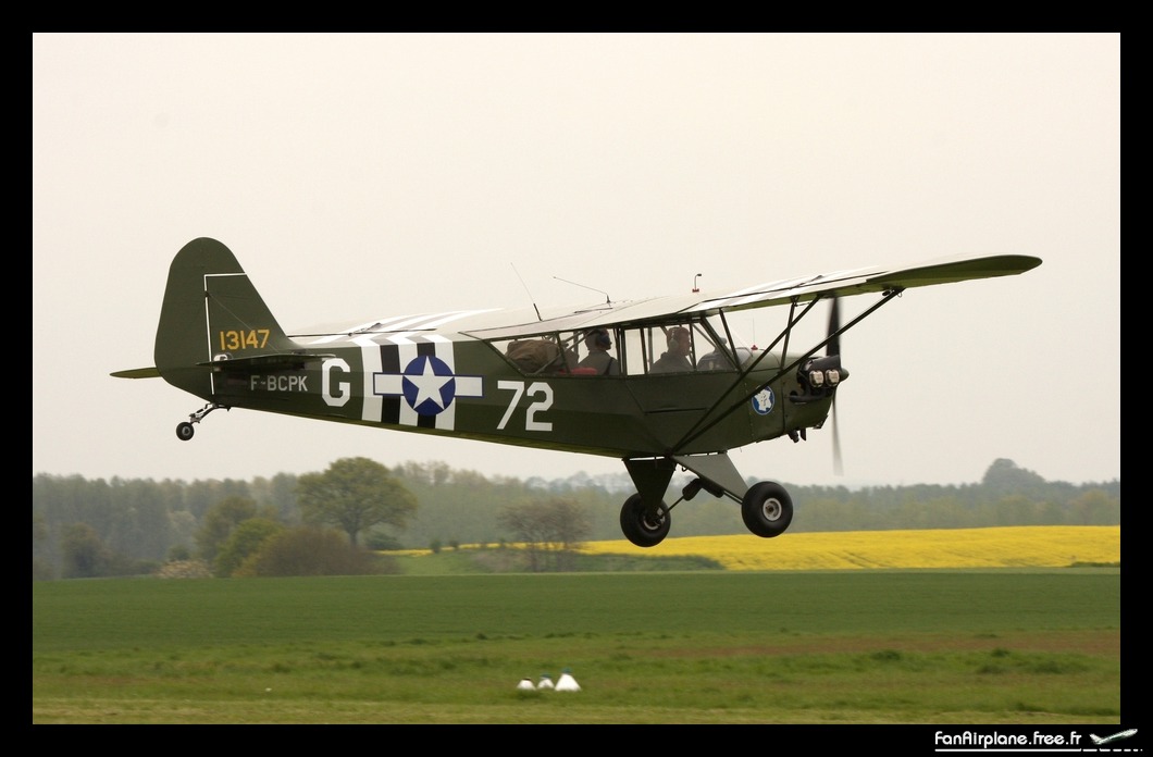 Piper J-3C-65 Cub - F-BCPK
