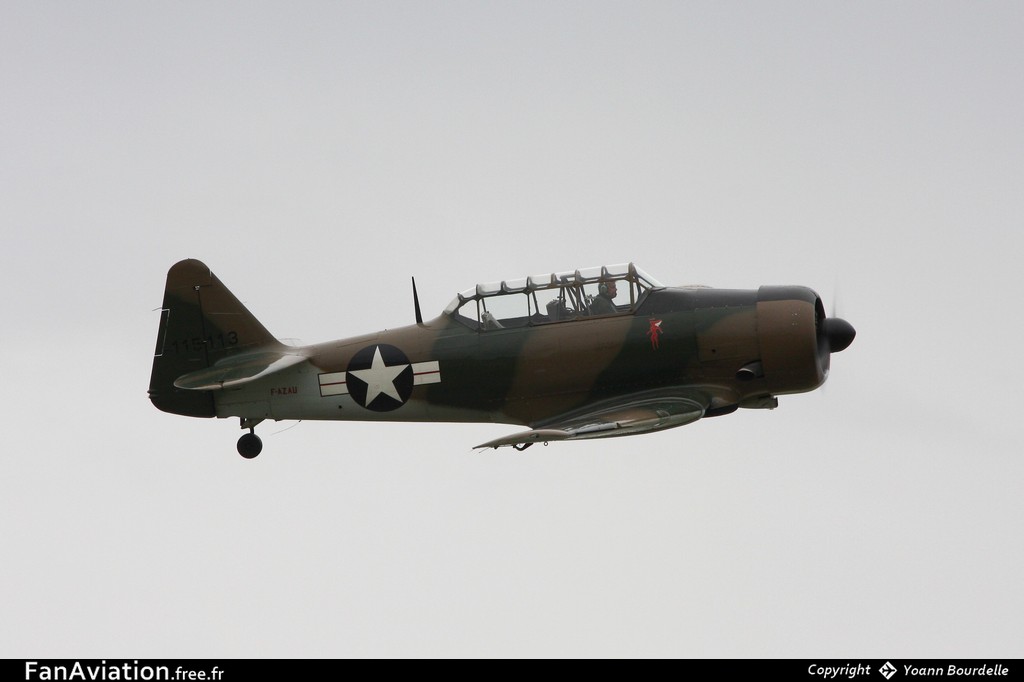 North American T-6G Texan - F-AZAU