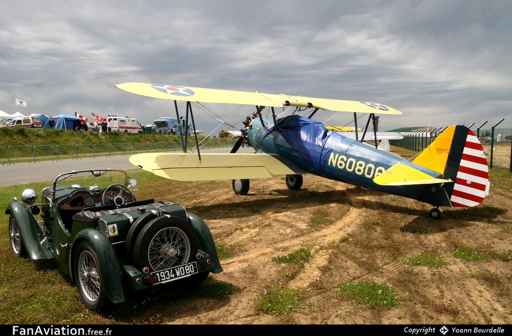 Boeing PT-17 Kaydet (A75N1) - F-AZXT