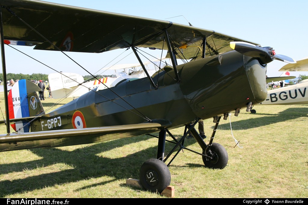 Stampe-Vertongen SV-4C - F-GPPJ