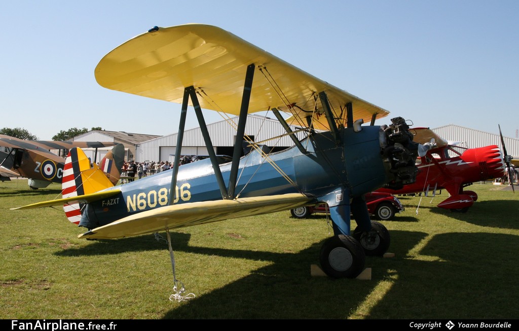 Boeing PT-17 Kaydet (A75N1) - F-AZXT