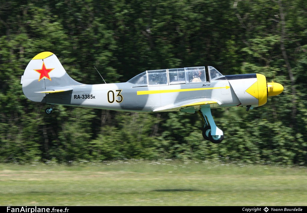 Yakovlev YAK-52 - RA-3385K