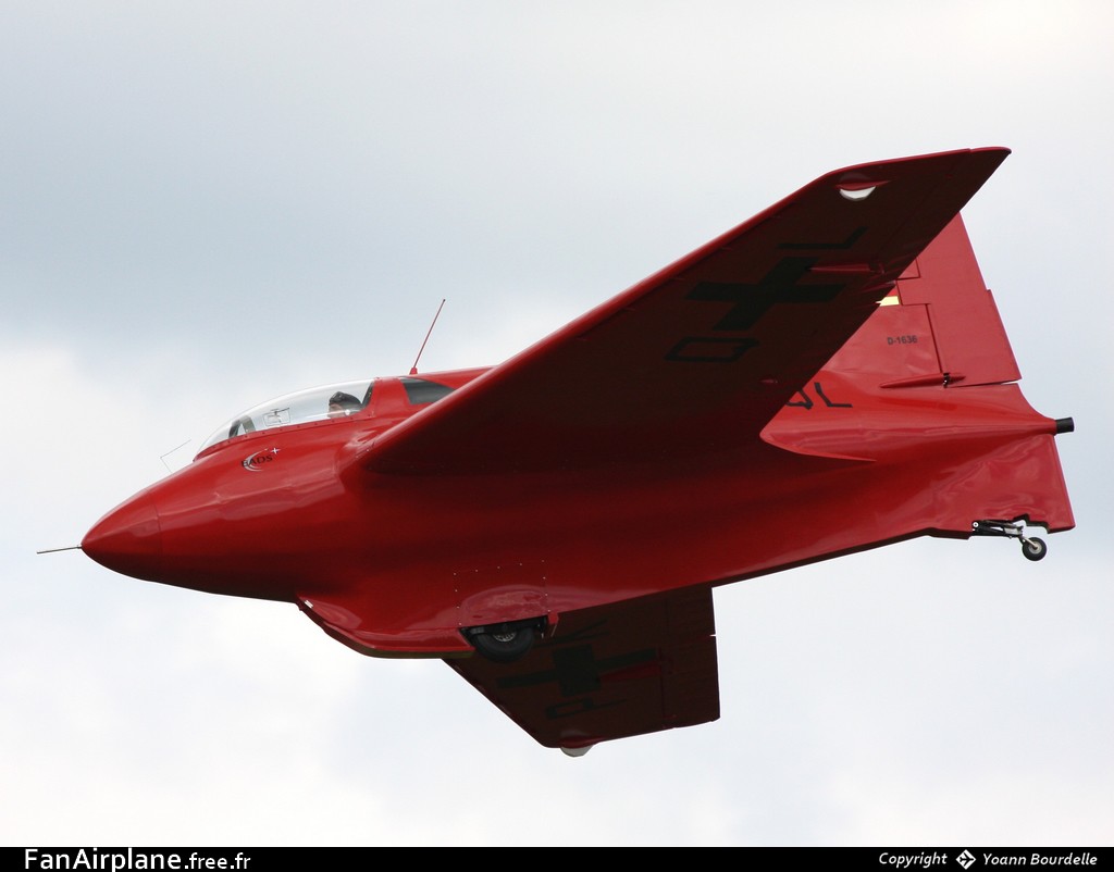 Messerschmitt Me-163B-1a Komet - D-1636/PK-QL
