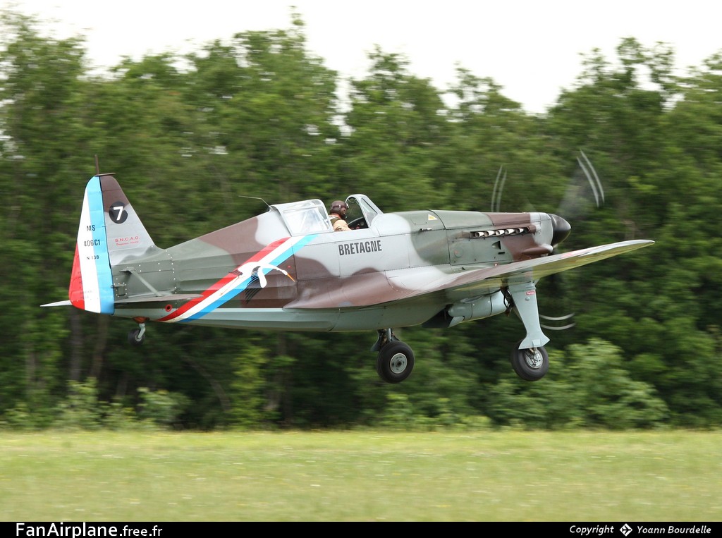 Morane-Saulnier D-3801 - HB-RCF
