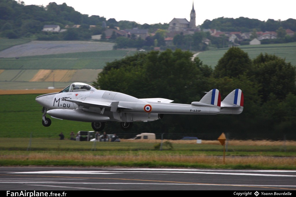 De Havilland Vampire FB6 (DH-100) - F-AZOP