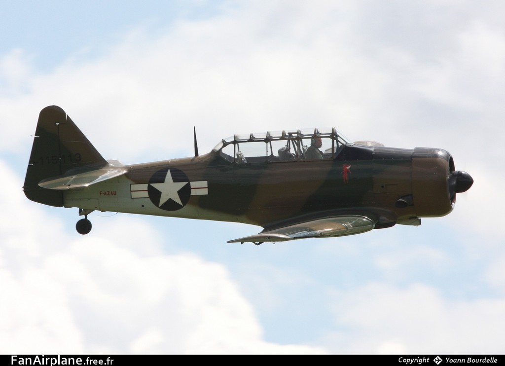North American T-6G Texan - F-AZAU