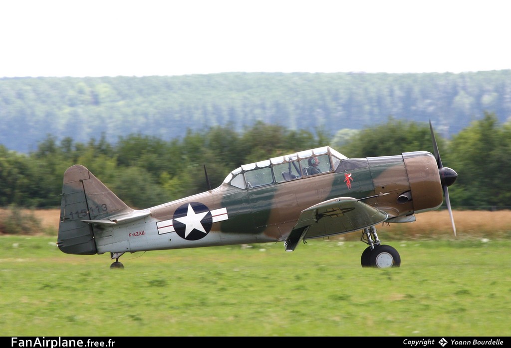 North American T-6G Texan - F-AZAU
