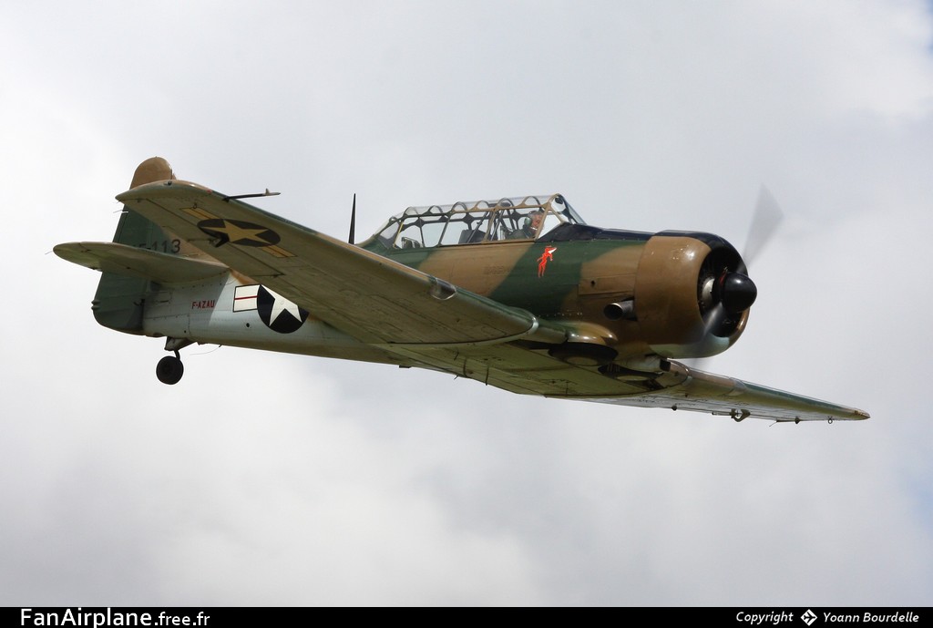 North American T-6G Texan - F-AZAU