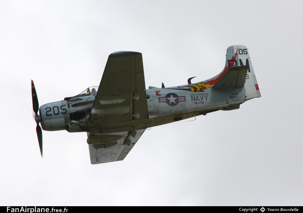 Douglas A-1D Skyraider (AD-4N) - F-AZDP