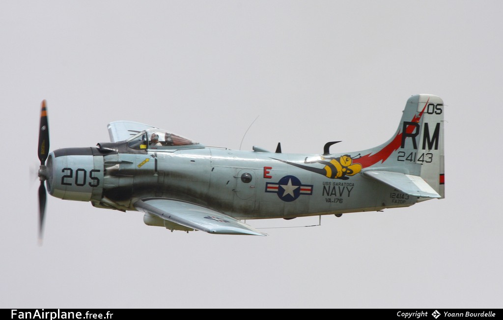 Douglas A-1D Skyraider (AD-4N) - F-AZDP