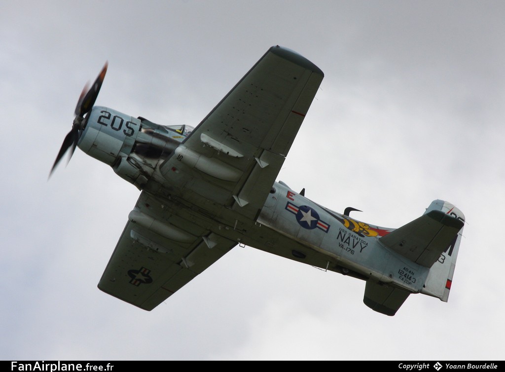 Douglas A-1D Skyraider (AD-4N) - F-AZDP
