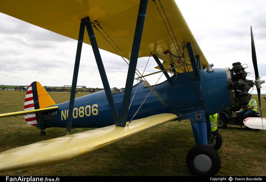 Boeing PT-17 Kaydet (A75N1) - F-AZXT