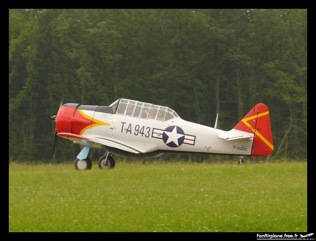 North American AT-6D Texan - F-AZSC