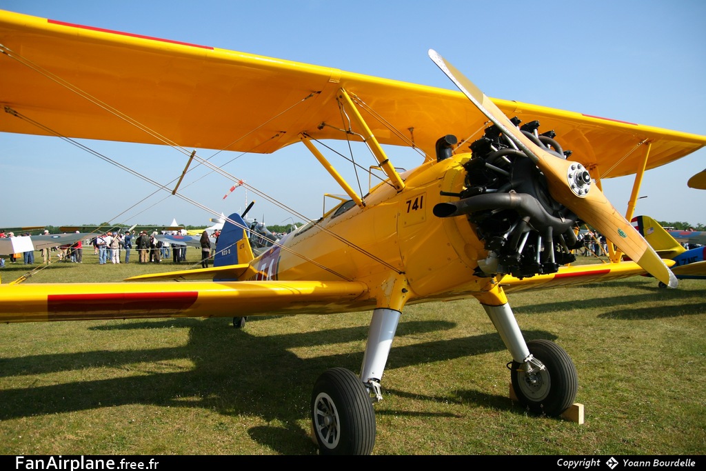 Boeing PT-13D Kaydet (E75) - F-AZJR