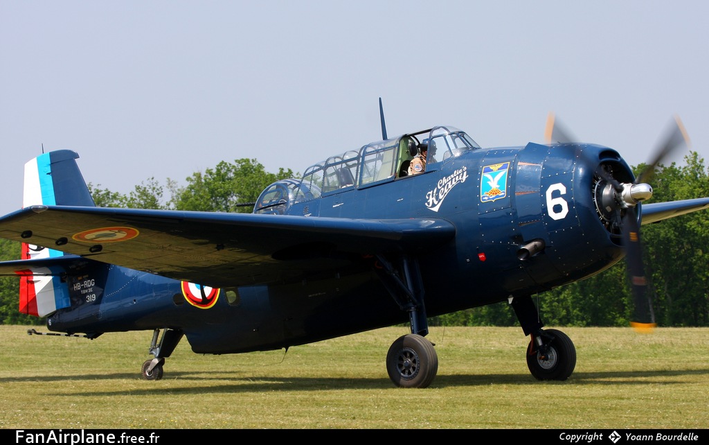 General Motors TBM-3R Avenger - HB-RDG
