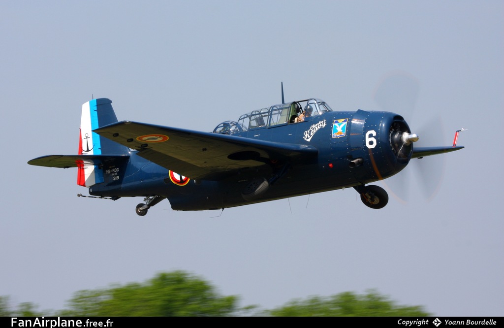 General Motors TBM-3R Avenger - HB-RDG