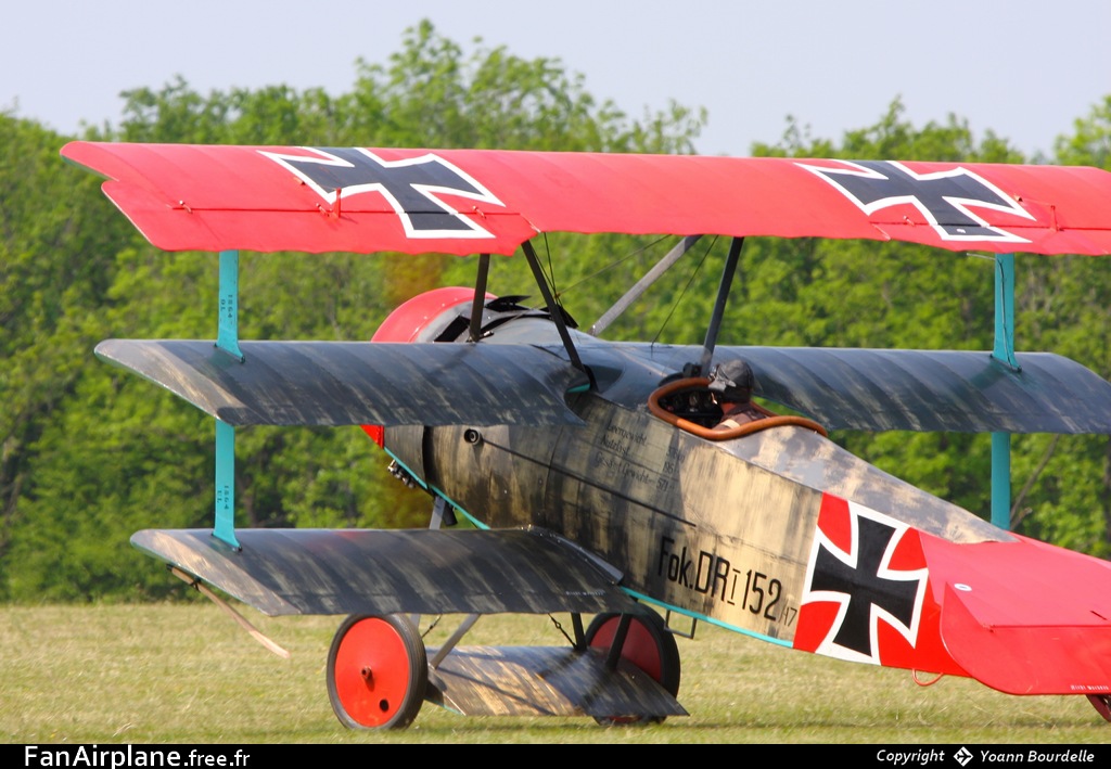 Fokker Dr-1 Replica - F-AZPQ