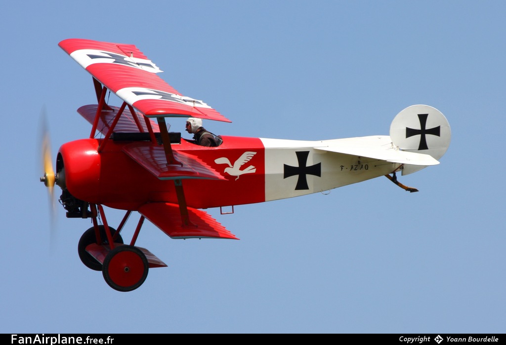 Fokker Dr-1 Replica - F-AZAQ