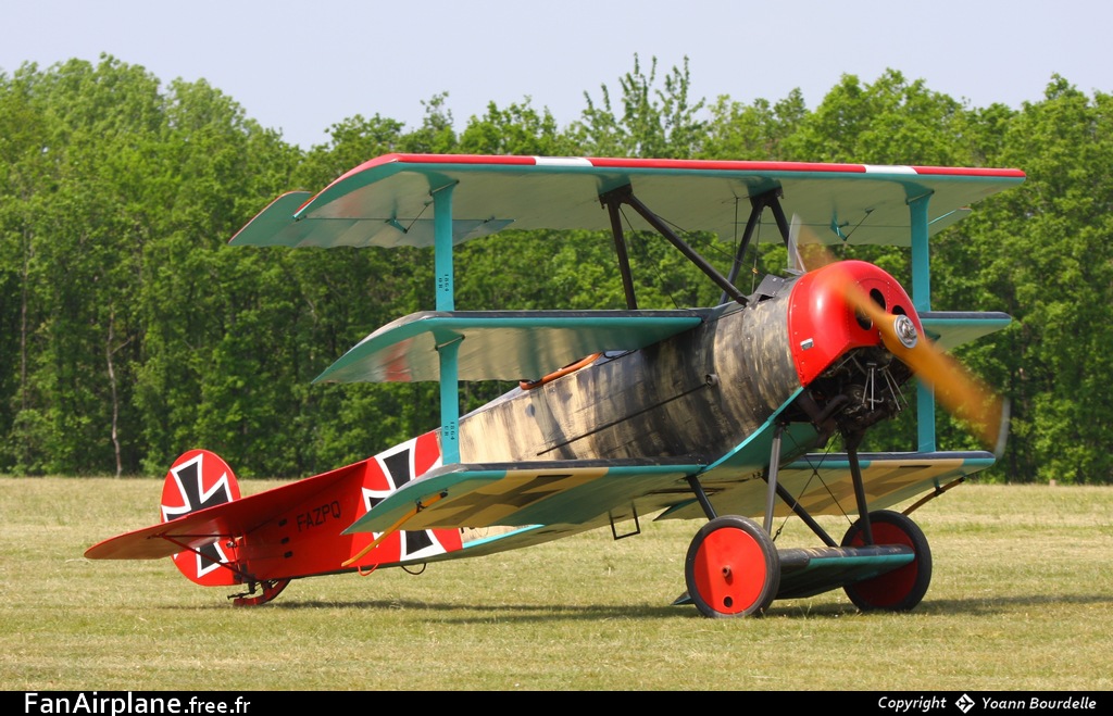 Fokker Dr-1 Replica - F-AZPQ
