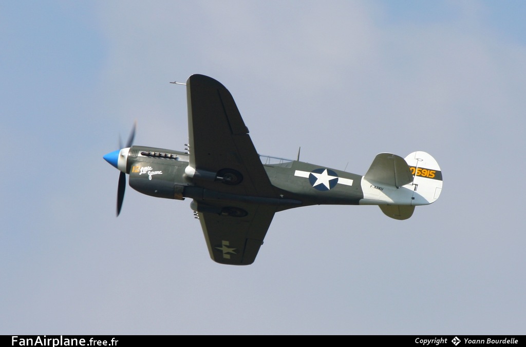Curtiss P-40N Kittyhawk - F-AZKU