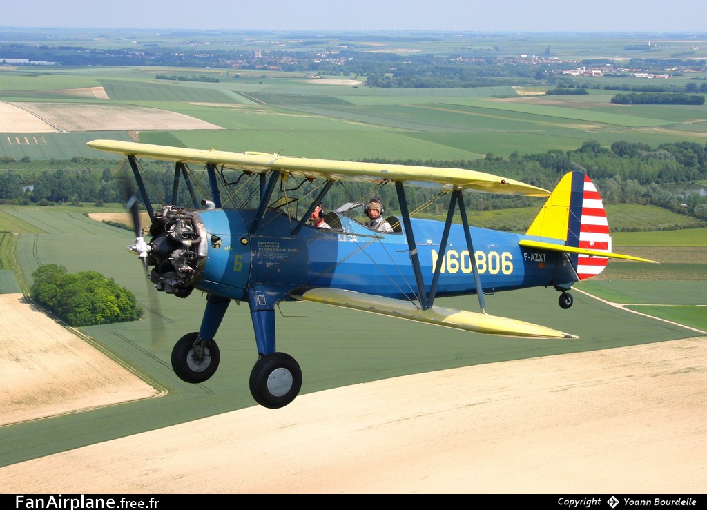 Boeing PT-17 Kaydet (A75N1) - F-AZXT