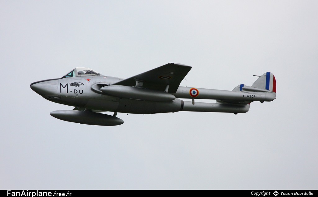 De Havilland Vampire FB6 (DH-100) - F-AZOP