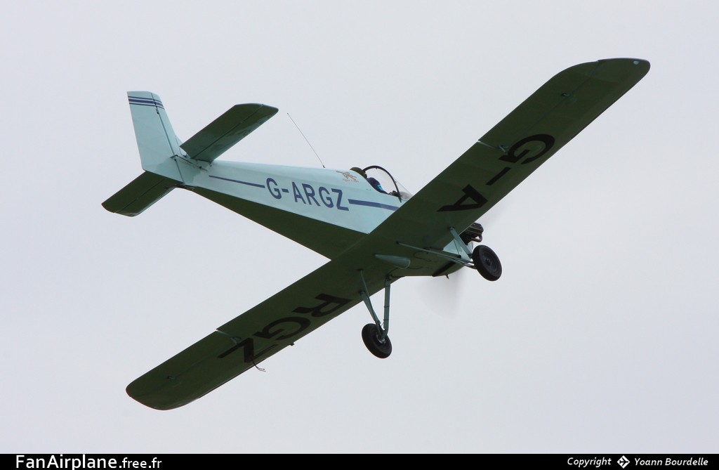 Rollason Druine D-31 Turbulent - G-ARGZ