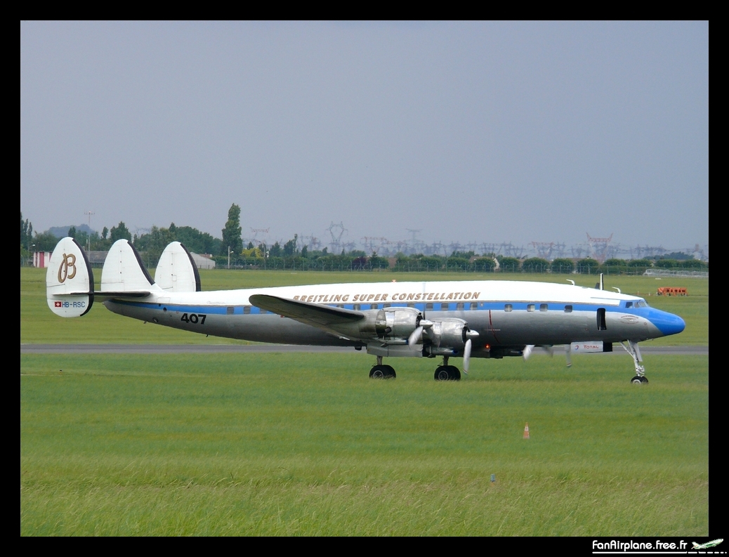 Lockheed C-121C Super Constellation - HB-RSC