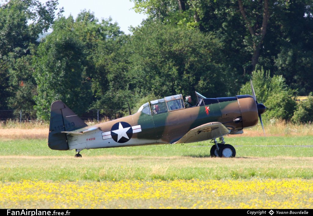 North American T-6G Texan - F-AZAU