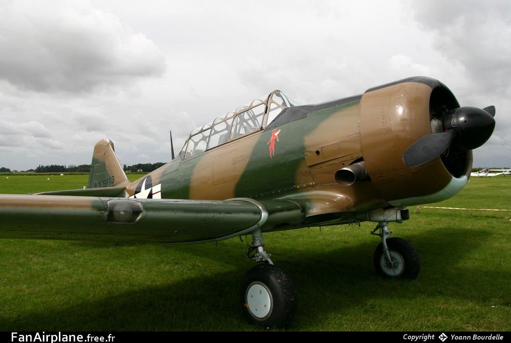 North American T-6G Texan - F-AZAU