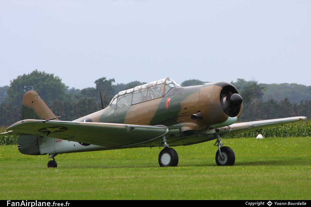 North American T-6G Texan - F-AZAU